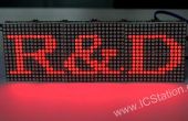 DIY LED signe avec MAX7219 matricielle Module STM8S003F3 MCU pour AVR PIC MSP430 Arduino ARM STM32