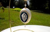 Argent pendentif oeuf - Faberge' WannaBe