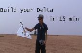 Comment construire avion rc delta avec votre propre design ; en moins de 15min