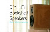 Haut-parleurs d’étagère DIY HiFi (Studio Reference)