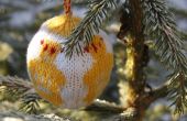 Julekuler - tricoté des boules de Noël