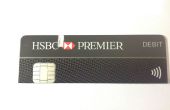 Désactivation de UK HSBC Premier débit de carte de paiement sans contact