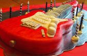 Gâteau guitare électrique