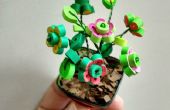 Pot de fleur miniature piquants réalistes à partir de zéro ! 