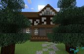 Maison à colombages de Minecraft