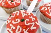 Alphabet Soup Cupcakes