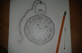 Comment dessiner : une montre de poche