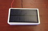 DIY iPhone 5 s chargeur solaire avec CAD