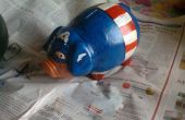 Captain America Piggy Bank
