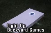 Ajoutez Light effets à Backyard jeux comme Cornhole