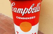 Tabouret de soupe Campbell