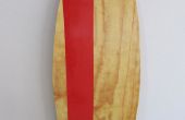Surf/wakeboard en bois
