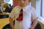Costume de Dilbert facile - juste colle, mousse & feutre