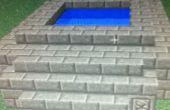 Comment faire un Pool de remplissage automatique de Minecraft. 