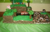 Gâteau d’anniversaire de Minecraft