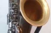 Finition Vintage overhaul saxophone sans produits chimiques