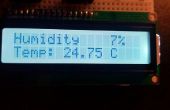 Sonde d’humidité (LCD, CCF, SD enregistreur, température) sur le sol