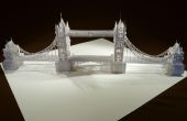 La London Tower Bridge pop-up Origami Architecture Kirigami