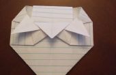 Origami diamant enveloppe