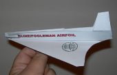 Avion en papier Kline/Fogleman Airfoil #1