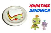 "sandwich" de miniatures (poupées artisanales)