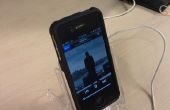 Acrylique IPhone4 Charging Dock - Compatible Bumper/Case