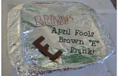 Avril Fools Brown « E » blague