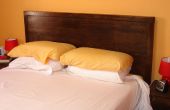 Tête de lit fait maison / Cabecero de cama