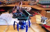 Hexagonale araignée Bug avec un cerveau (robot autonome)