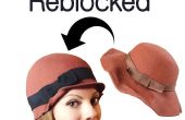 Réaménager un chapeau de feutre Vintage - Cheap & facile