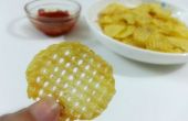 Frites de pomme de terre croustillante vérifié