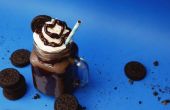 Milkshake de fondant au chocolat Oreo amoureux (Cookies & Crème)