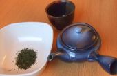 Sencha, un thé vert japonais de brassage
