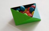 Boîte Origami modulaire triangulaire