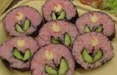Comment faire des fleurs Sushi Roll