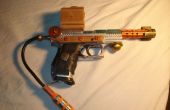 Functional Steampunk Airsoft pistolet