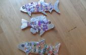 Recyclé poissons sticker