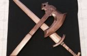 Skyrim bois sculpté armes