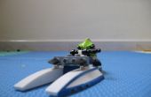 Vaisseau spatial LEGO avec alien