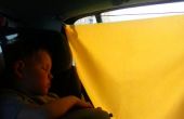 Soleil, stores pour l’enfant dans la voiture
