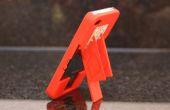 TriStand QR 3D imprimés iPhone Case