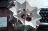 Icosidodécaèdre origami, pas besoin de colle