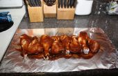 "Tomber hors de l’OS" Bar-B-Que poulet grillé avec Sauce barbecue Rum