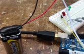Testeur de piles Arduino avec lumière Led