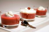 Gastronomie moléculaire - Verrines aux fraises