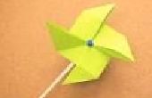 Comment faire un Origami Pinwheel