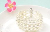 Comment faire blanc Bracelet de perles de mariage pour la mariée