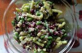 Salade de quinoa trois légumineuses