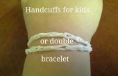 Comment faire la petite main poignets hors bandes Loom fou pour petits enfants ou encore un bracelet double