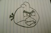 Comment faire pour attirer l’oiseaux en colère rouge... Même si vous ne pouvez pas dessiner - (étape par étape)